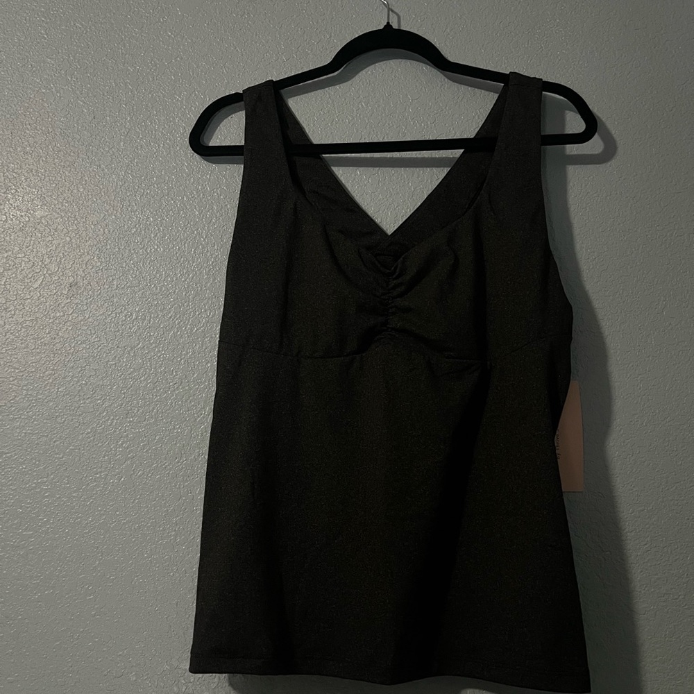 Heather Grey Sleeveless Top